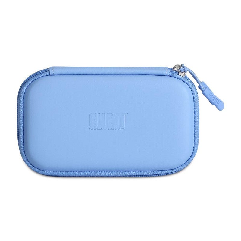 BUBM Hallart USB Flash Drive Case, Portable Waterproof Electronic Accessories Bag for USB Flash Drives, SD Cards,Earphone and Other Small Accessories 6.30 x 3.54 x 1.77 Inch,Blue - Image 2